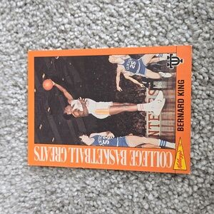 92 Kellogg's Benard King Basketball Card